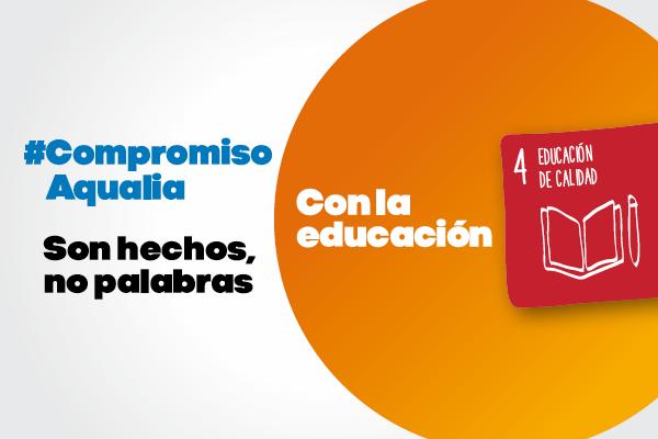 15.000 personas participan cada año en acciones educativas organizadas por Aqualia